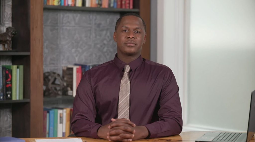 James Risk Management AI instructor in office